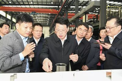 楊光榮、孫正東分別率隊(duì)觀摩全市產(chǎn)業(yè)發(fā)展項(xiàng)目 瑞琦塑膠展現(xiàn)建設(shè)成果